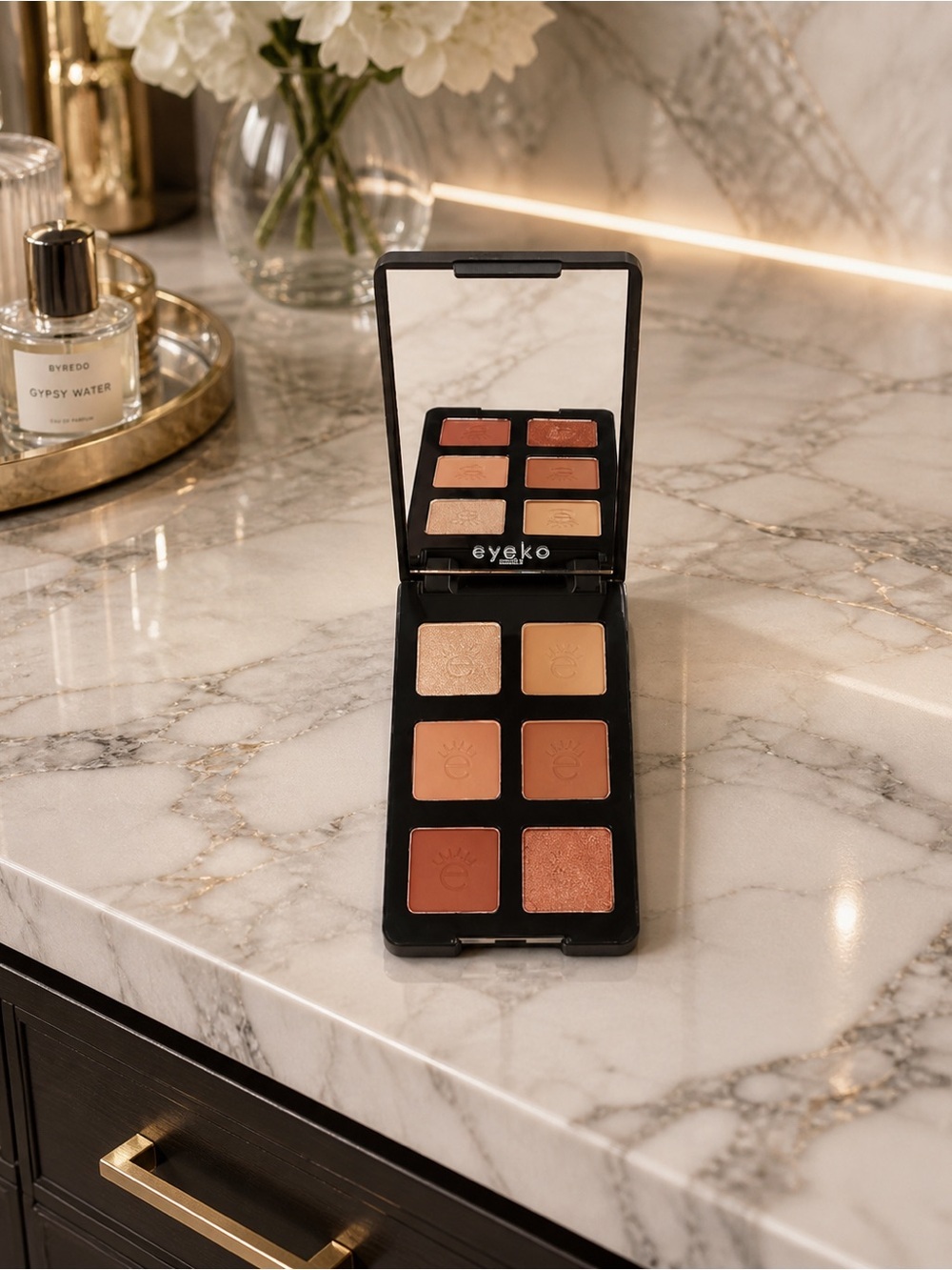 Eyeko Neutral Eyeshadow Palette #2 - Warm Brown & Peach Tones, BNIB